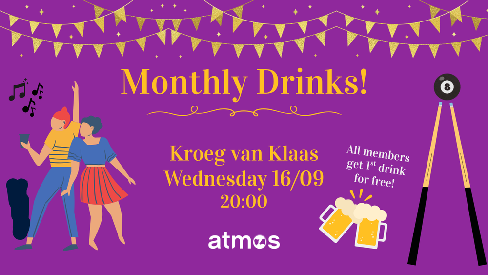 Monthly drinks